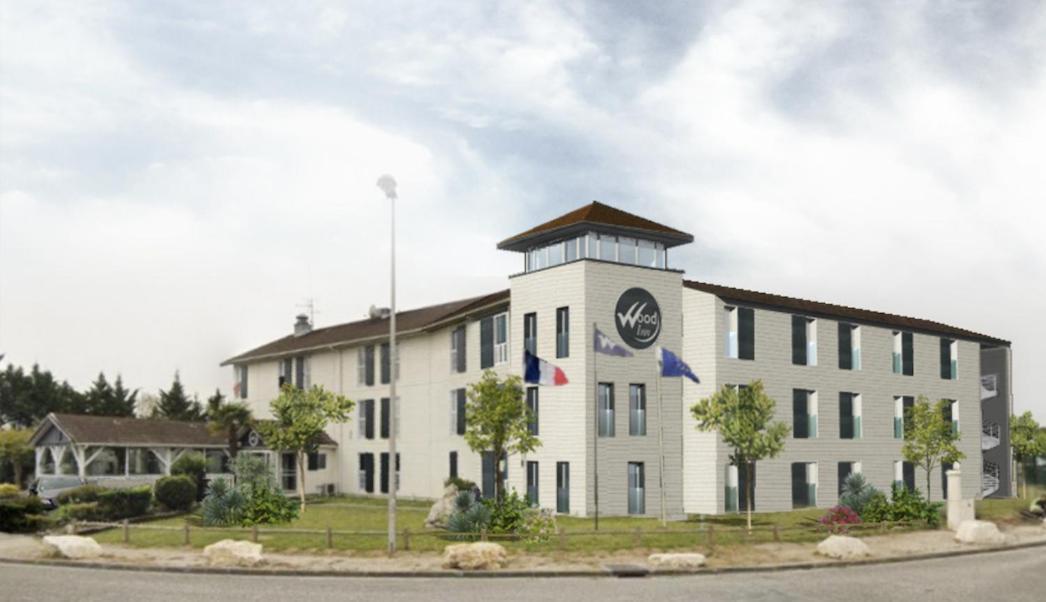 Hotel Wood Inn Bordeaux Aeroport Mérignac Екстериор снимка