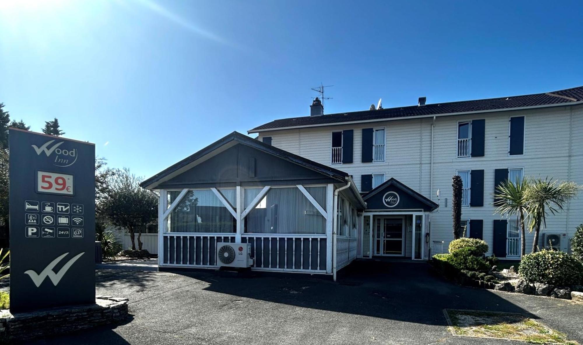 Hotel Wood Inn Bordeaux Aeroport Mérignac Екстериор снимка